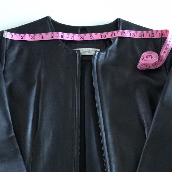 VALERIE STEVENS Lambskin Leather Jacket - Picture 5 of 10